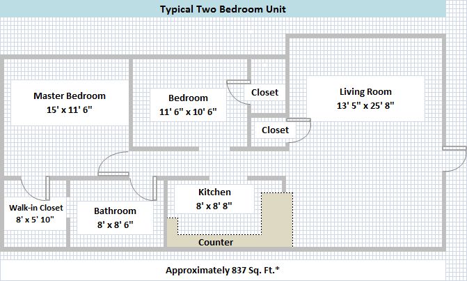two bedroom
